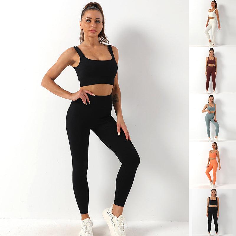 Αγορά AliExpress  NCLAGEN Yoga Sets Women Gym Clothes 2 Piece Fitness Body  Suit Sport Bra Pants High Waist Push-up Workout Sportswear Tracksuits