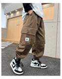 Men's Loose Straight-leg Ankle-banded Pants