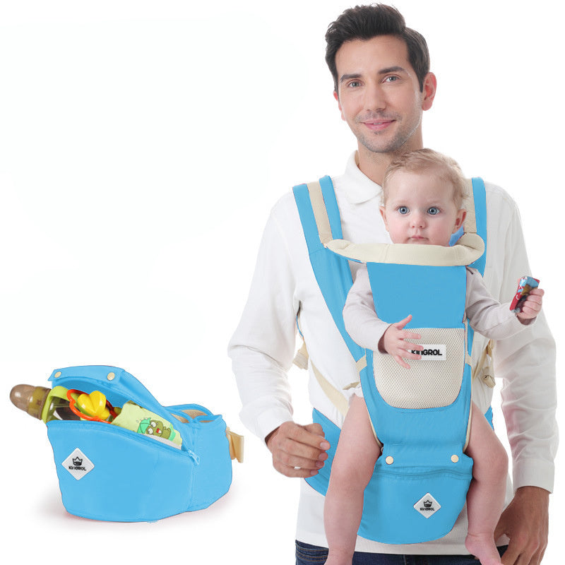 Multifunctional baby seat with back and waist