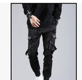 Hiddler Snow Camouflage Workwear Hipster Men's Pants