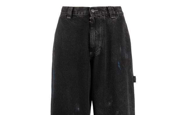 Splash Ink Paint Spots Loose Cargo Pants Men And Women