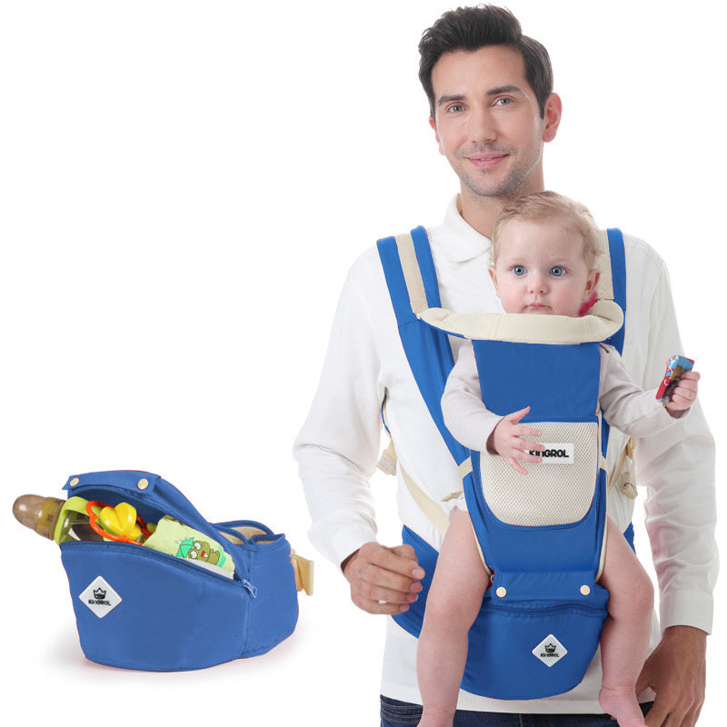 Multifunctional baby seat with back and waist