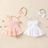 Popular Korean Style Sling Baby's Gown Casual All-matching