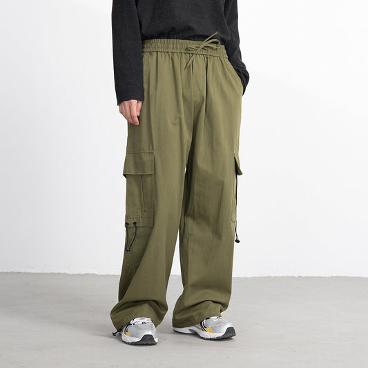 Street Large Pocket Overalls Are Versatile Straight And Loose