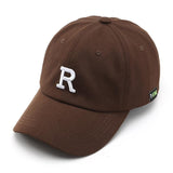 Adjustable Cap Letter R Embroidery Unisex Baseball Cap - AL MONI EXPRESS