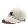 Adjustable Cap Letter R Embroidery Unisex Baseball Cap - AL MONI EXPRESS