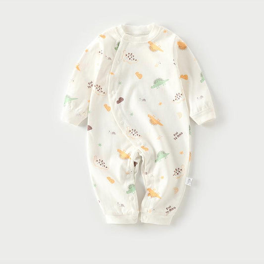 Autumn Thin Baby Pajamas And Baby Onesies - Almoni Express