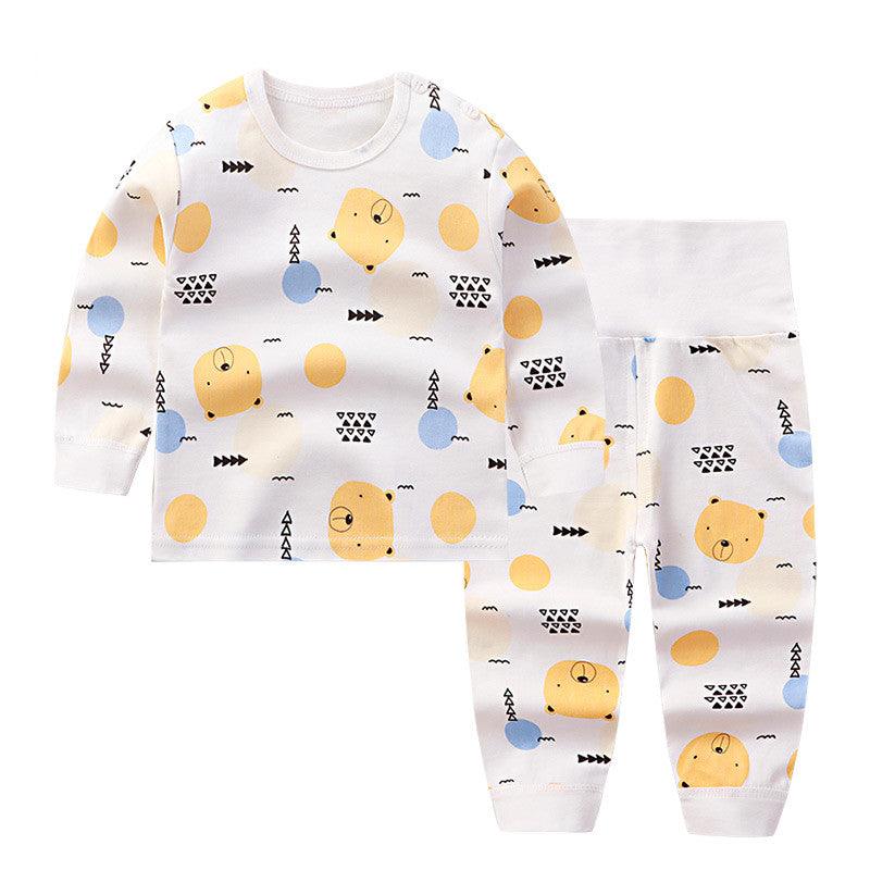 Baby Autumn Clothes Suit Cotton Baby Underwear - Almoni Express