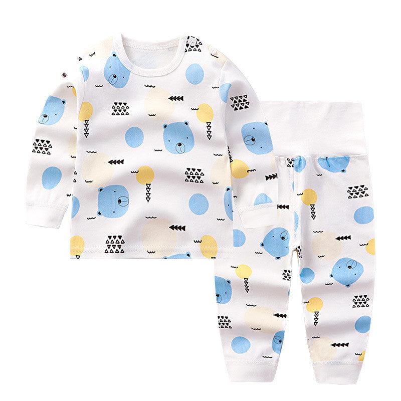 Baby Autumn Clothes Suit Cotton Baby Underwear - Almoni Express