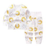 Baby Autumn Clothes Suit Cotton Baby Underwear - Almoni Express