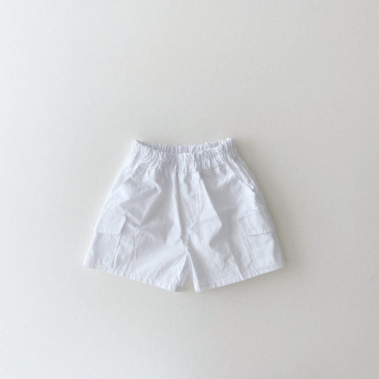 Baby Candy Solid Color Shorts Pure Cotton - Almoni Express