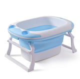 Baby folding tub large can sit thick bath tub - Almoni Express