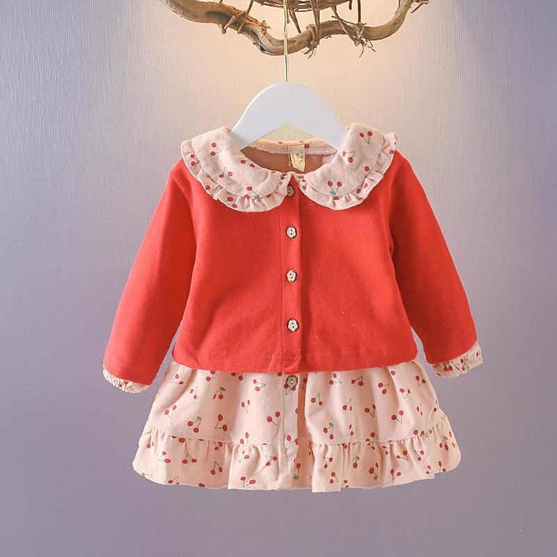 Baby Girl Autumn Clothing Suit - Almoni Express