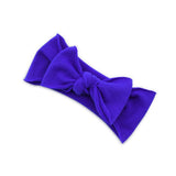 Baby Hair Accessories Solid Color Knotted Headband - Almoni Express