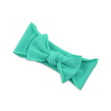 Baby Hair Accessories Solid Color Knotted Headband - Almoni Express