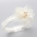 Baby hair band new Korean Korean Handmade flower children with baby hair wholesale - Almoni Express