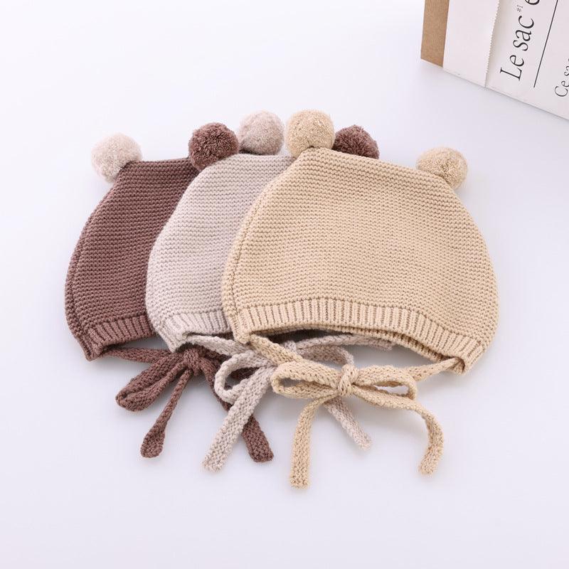 Baby Hat Cute Baby Wool 4-28 Months - Almoni Express