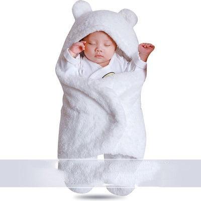 Baby Hold Newborn Thickened Out Wrap Swaddle Sleeping Bag - Almoni Express