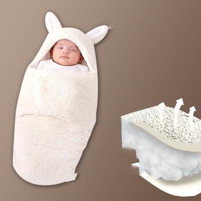 Baby Hold Newborn Thickened Out Wrap Swaddle Sleeping Bag - Almoni Express