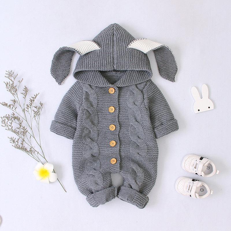 Baby knitted romper - Almoni Express