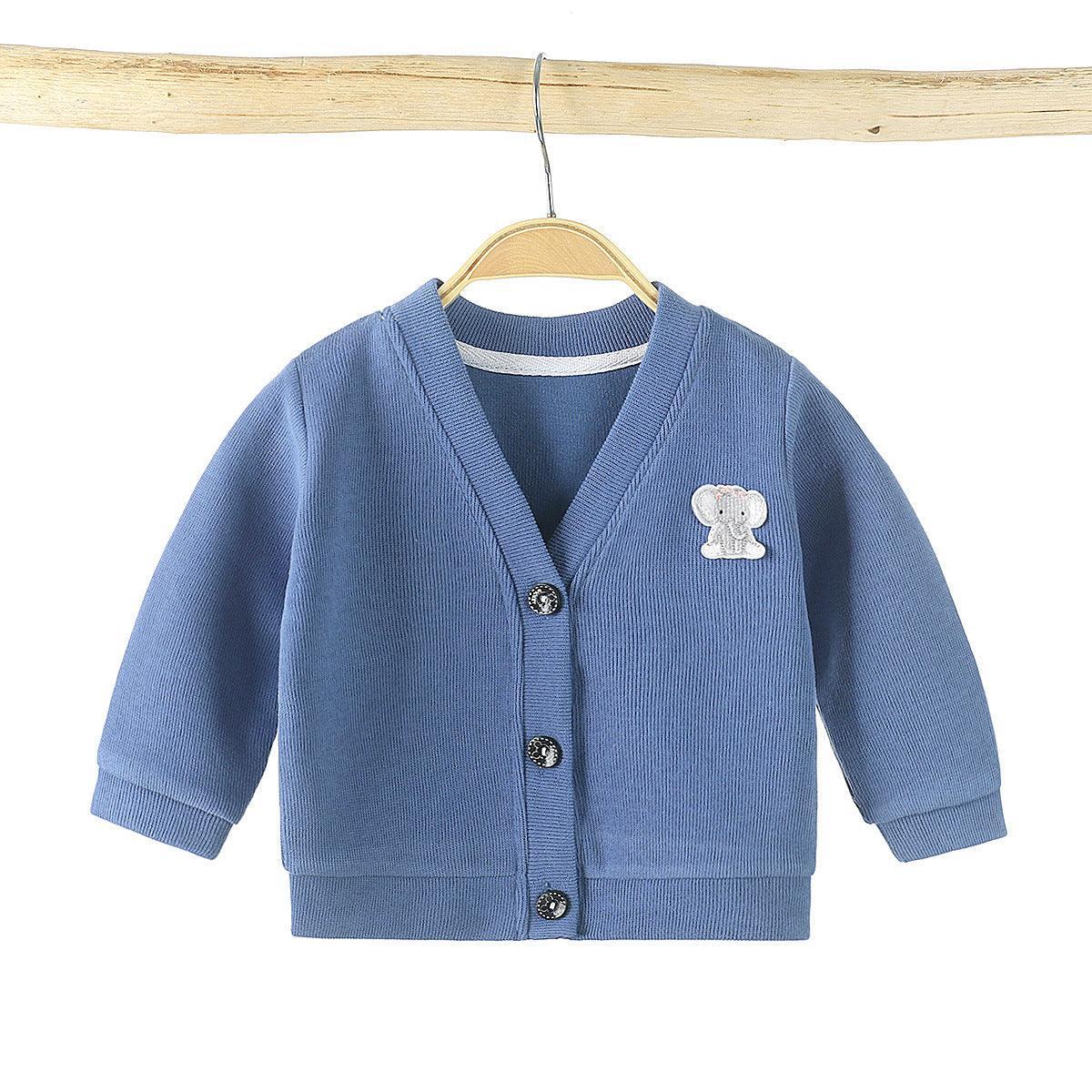 Baby Knitwear Cardigan Jacket Infant Clothing Girls - Almoni Express