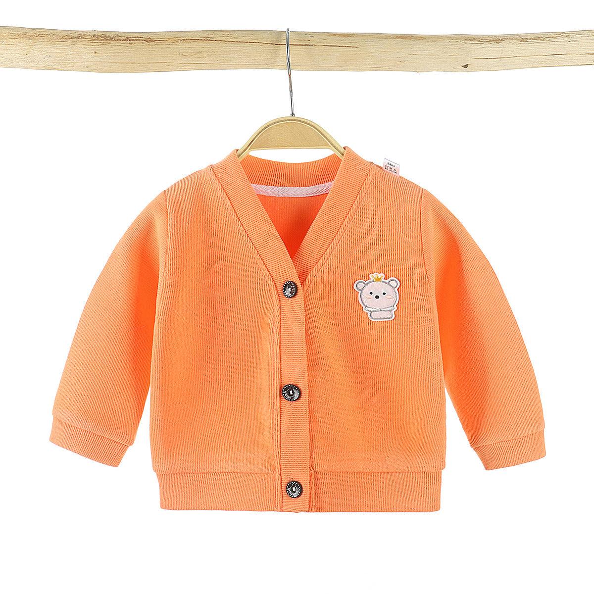 Baby Knitwear Cardigan Jacket Infant Clothing Girls - Almoni Express