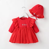 Baby princess fluffy dress - Almoni Express