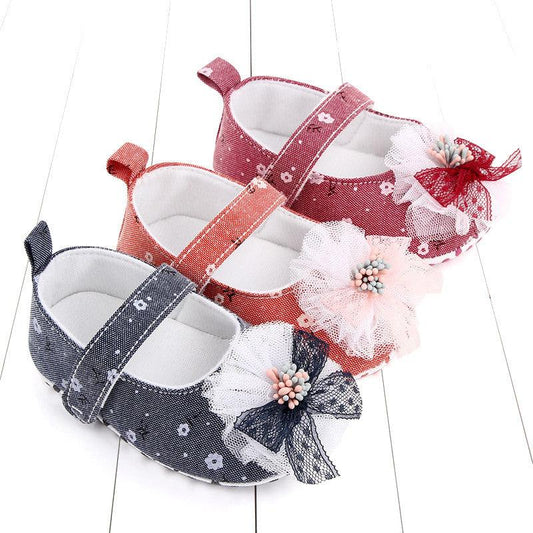 Baby princess shoes baby shoes soft sole - Almoni Express