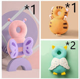 Baby Toddler Headrest Child Protection Baby Head Protection Cushion Cute Angel Wings - Almoni Express