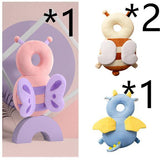 Baby Toddler Headrest Child Protection Baby Head Protection Cushion Cute Angel Wings - Almoni Express