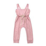 Baby Toddler Kid Girls Pants Romper Overalls - Almoni Express