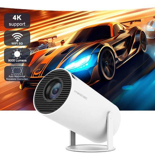 Barrel Machine Hy300 Smart AnzhuoHD Projection Screen Home Recommend Projector - Almoni Express