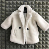 Big Kids Fur Coat In Autumn And Winter Coat - Almoni Express