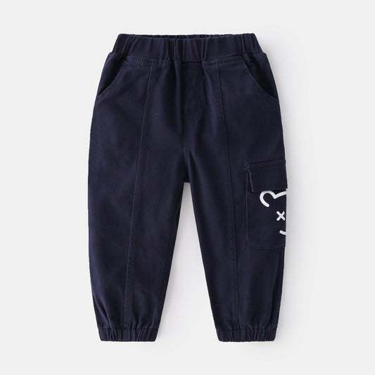 Boys' Casual Pants Korean Style Trendy Trousers - Almoni Express