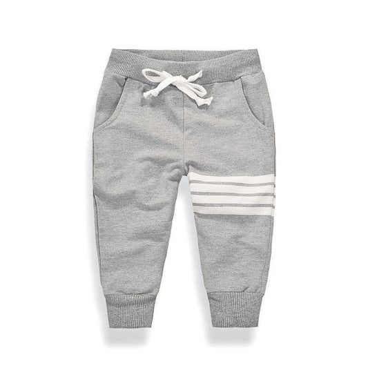 Boys casual sweatpants autumn new children's wear pants children's full cotton pants trousers one generation - Almoni Express