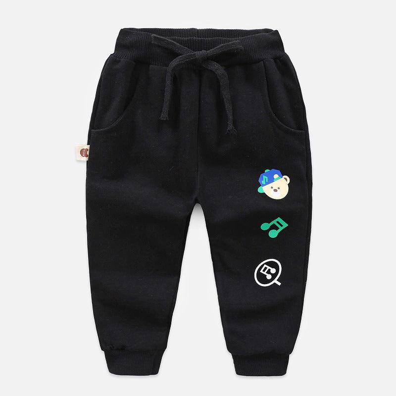 Boys' Spring And Autumn Children'S Small, Medium And Big Children'S Japanese Trousers - Almoni Express