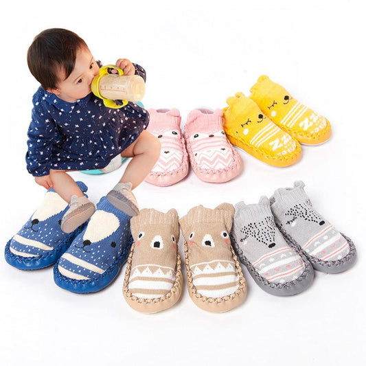 Cartoon baby non-slip footwear - Almoni Express