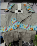 Cartoon Cute Animal Modeling Baby Bath Towels Baby Bathrobes Cotton Children's Bathrobes Baby Hooded - Almoni Express