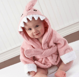 Cartoon Cute Animal Modeling Baby Bath Towels Baby Bathrobes Cotton Children's Bathrobes Baby Hooded - Almoni Express