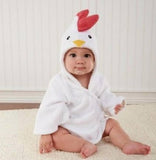 Cartoon Cute Animal Modeling Baby Bath Towels Baby Bathrobes Cotton Children's Bathrobes Baby Hooded - Almoni Express