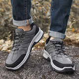 Casual Air Cushion Mesh Shoes Men Outdoor Breathable Lace-up Sneakers Running Sports Shoes - AL MONI EXPRESS