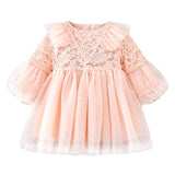 Children"s Autumn New Girl Princess Dress - Almoni Express