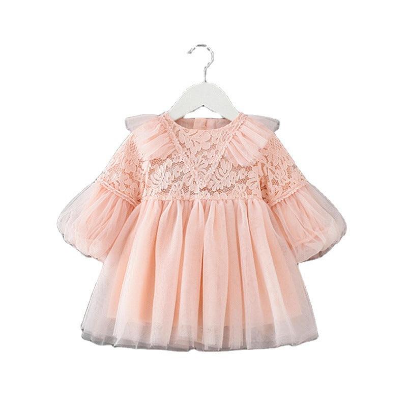 Children"s Autumn New Girl Princess Dress - Almoni Express