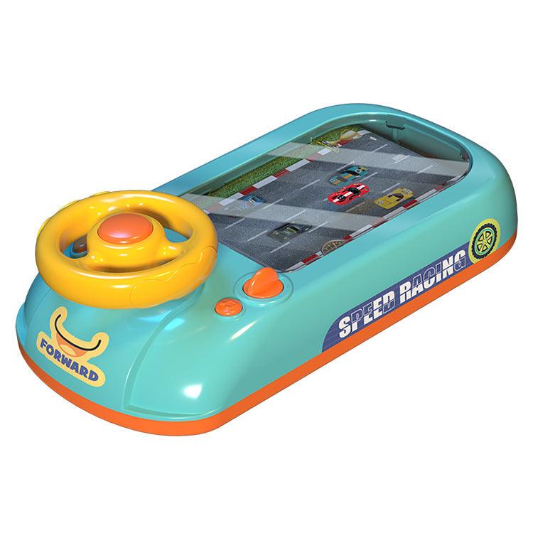 Children's Driving Simulation Toys Puzzle Electric Desktop Game Console - AL MONI EXPRESS