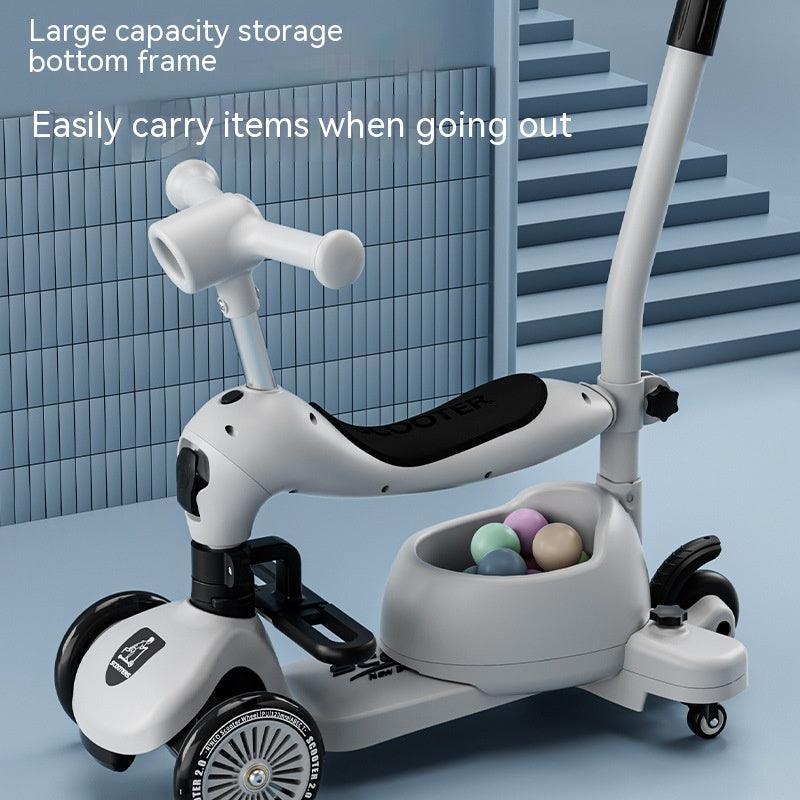 Children's Scooter Baby Multi-functional Scooter - Almoni Express