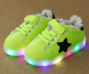 Children's Shoes Boys And Girls Colorful Light-emitting Shoes LED Children's Shoes Skidproof - Almoni Express