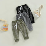 Children's Sports Striped Casual Pants - Almoni Express