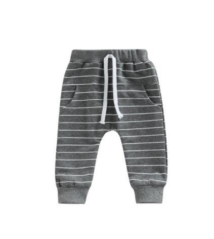 Children's Sports Striped Casual Pants - Almoni Express