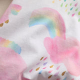 Colorful cloud baby one-piece clothes - Almoni Express