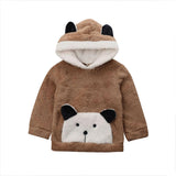 Cute bear ears wool sweater - Almoni Express